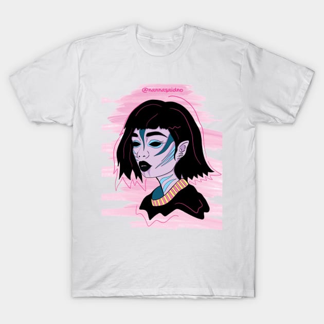 Alien Lover Apparel T-Shirt by nannasaidno